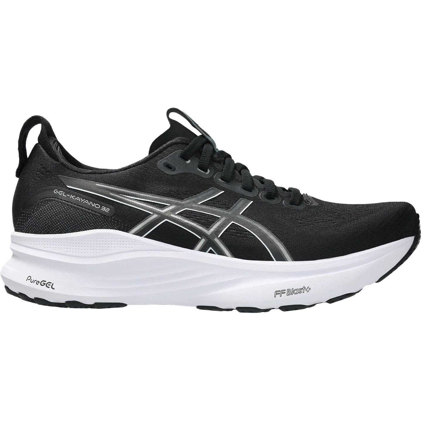ASICS GEL-KAYANO 32 hardloopschoenen dames black white 