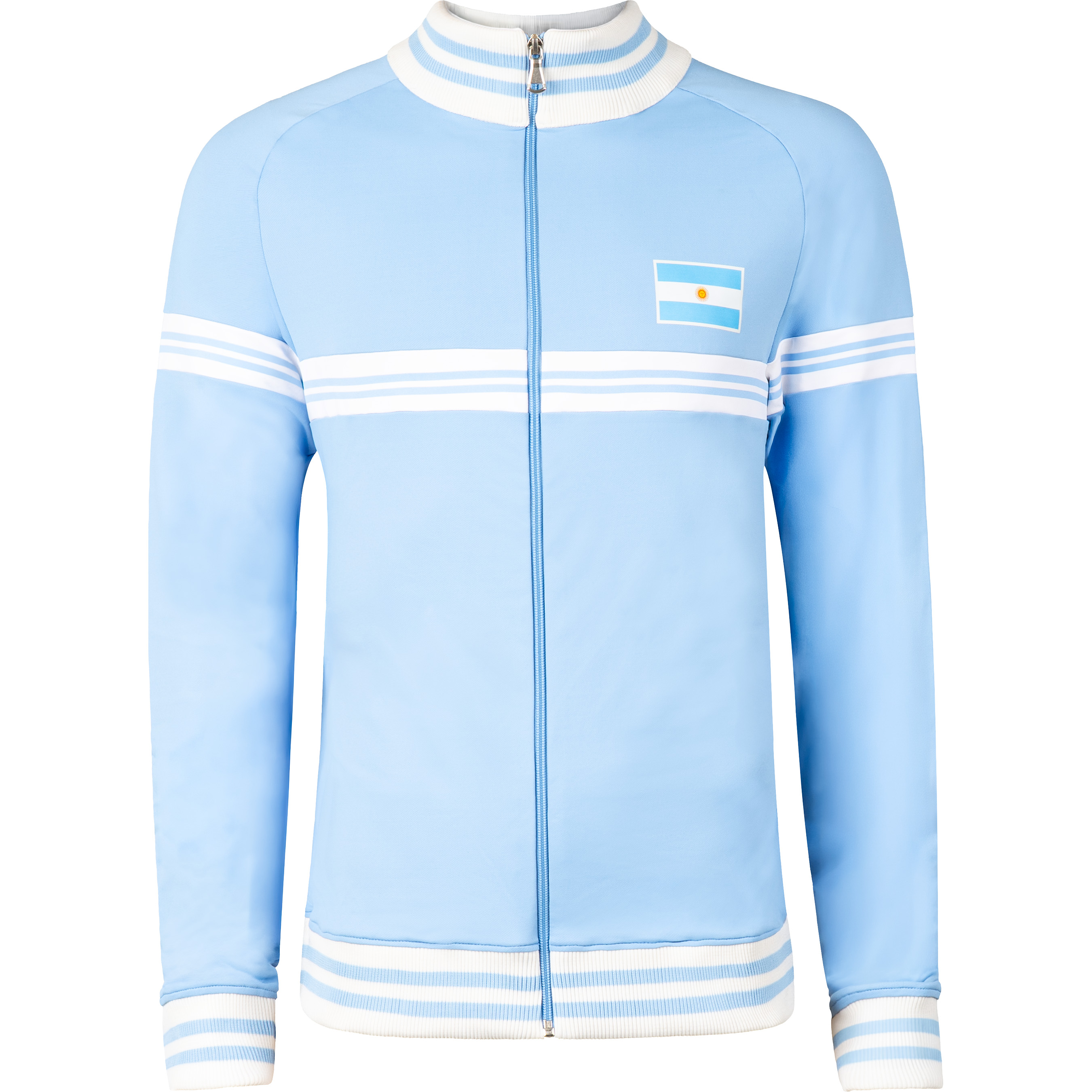 City of Sails WK Argentinië trainingsjack heren light blue 