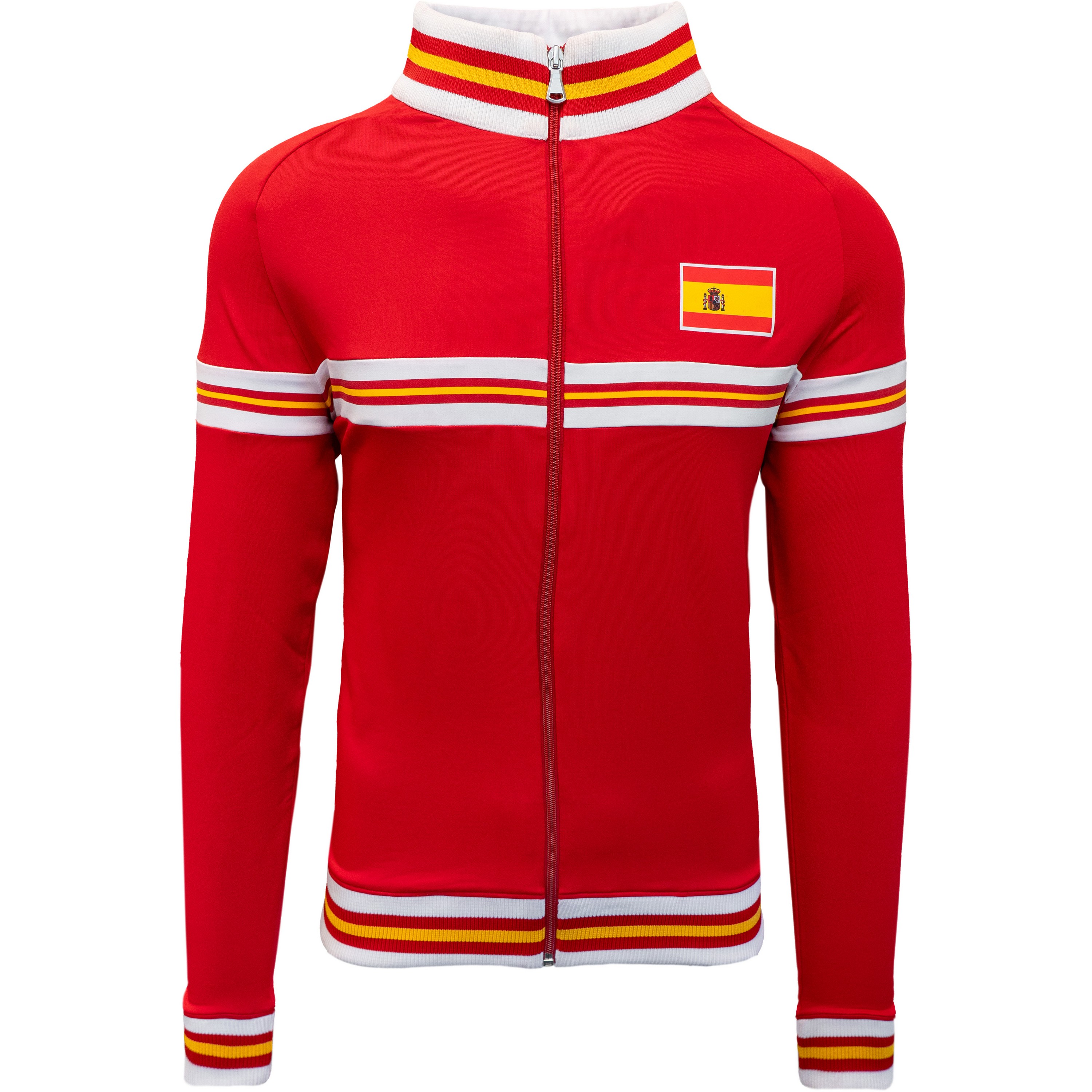City of Sails WK Spanje trainingsjack heren red  