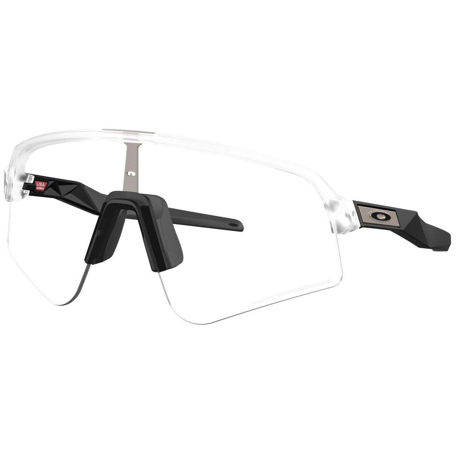 Oakley Sutro Lite Sweep zonnebril clear to black iridium  photochromic matte clear