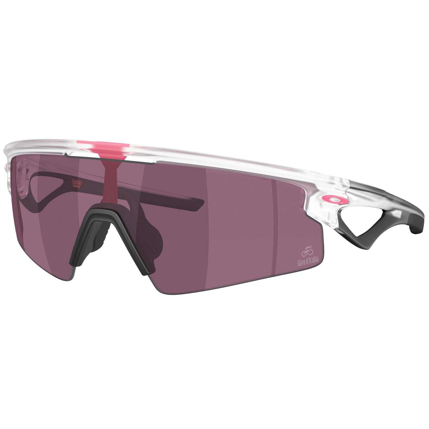 Oakley Sphaera Strike Giro d’Italia zonnebril prizm road  black matte clear