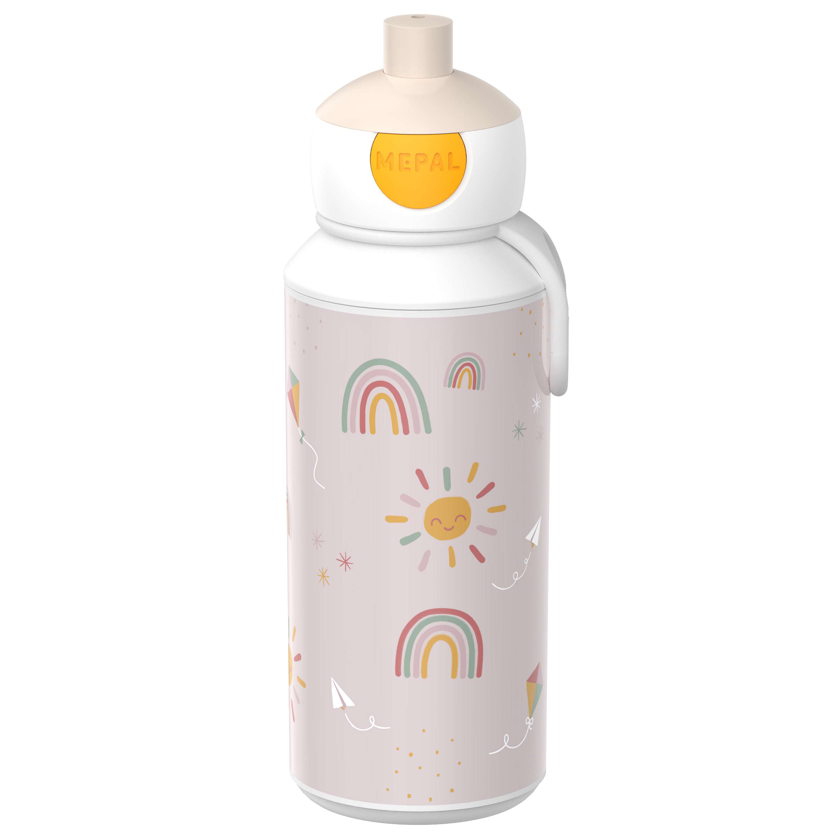 Mepal Pop-Up Campus drinkfles 400 ml sunshine & rainbow 