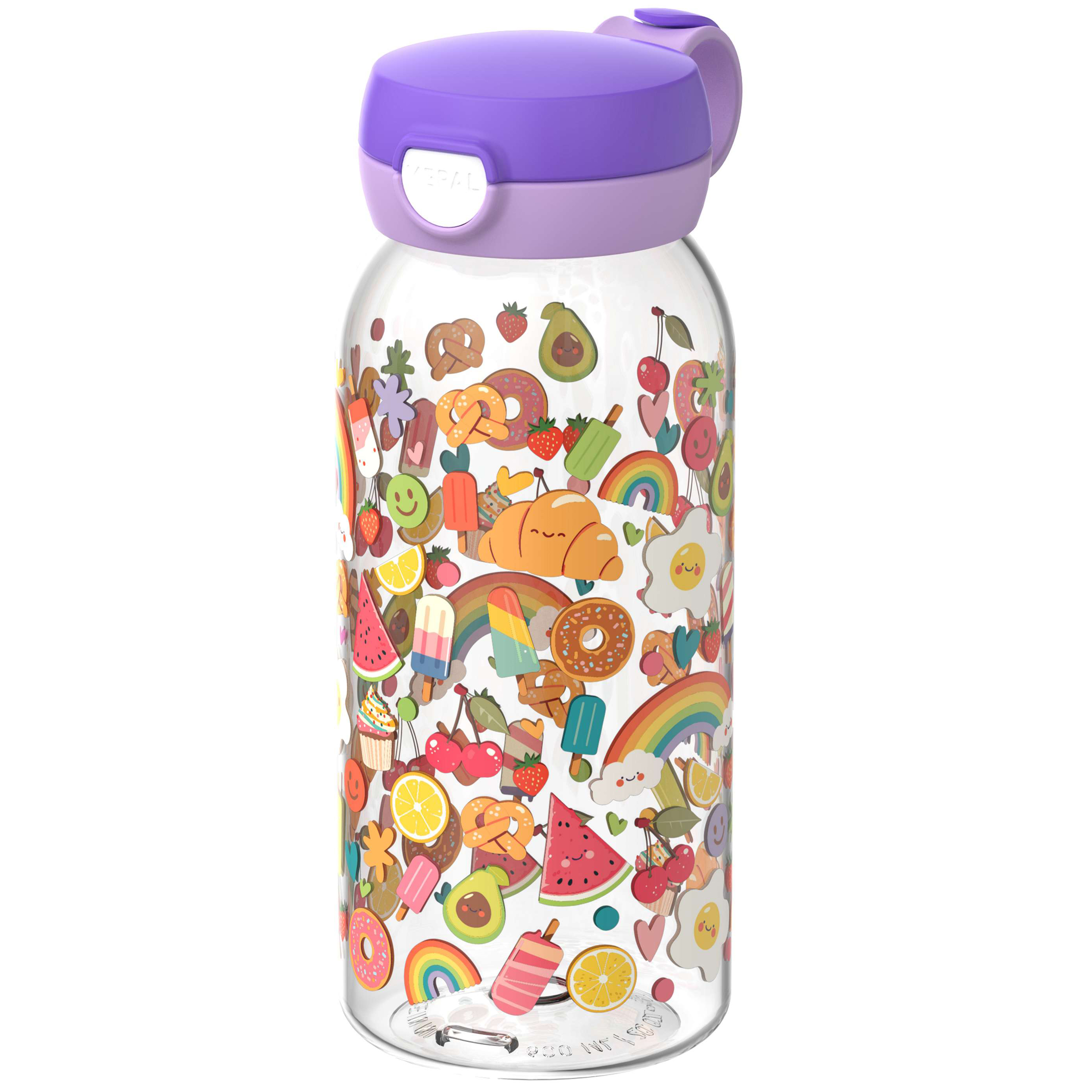 Mepal Flipdop Campus drinkfles 600 ml food fest 
