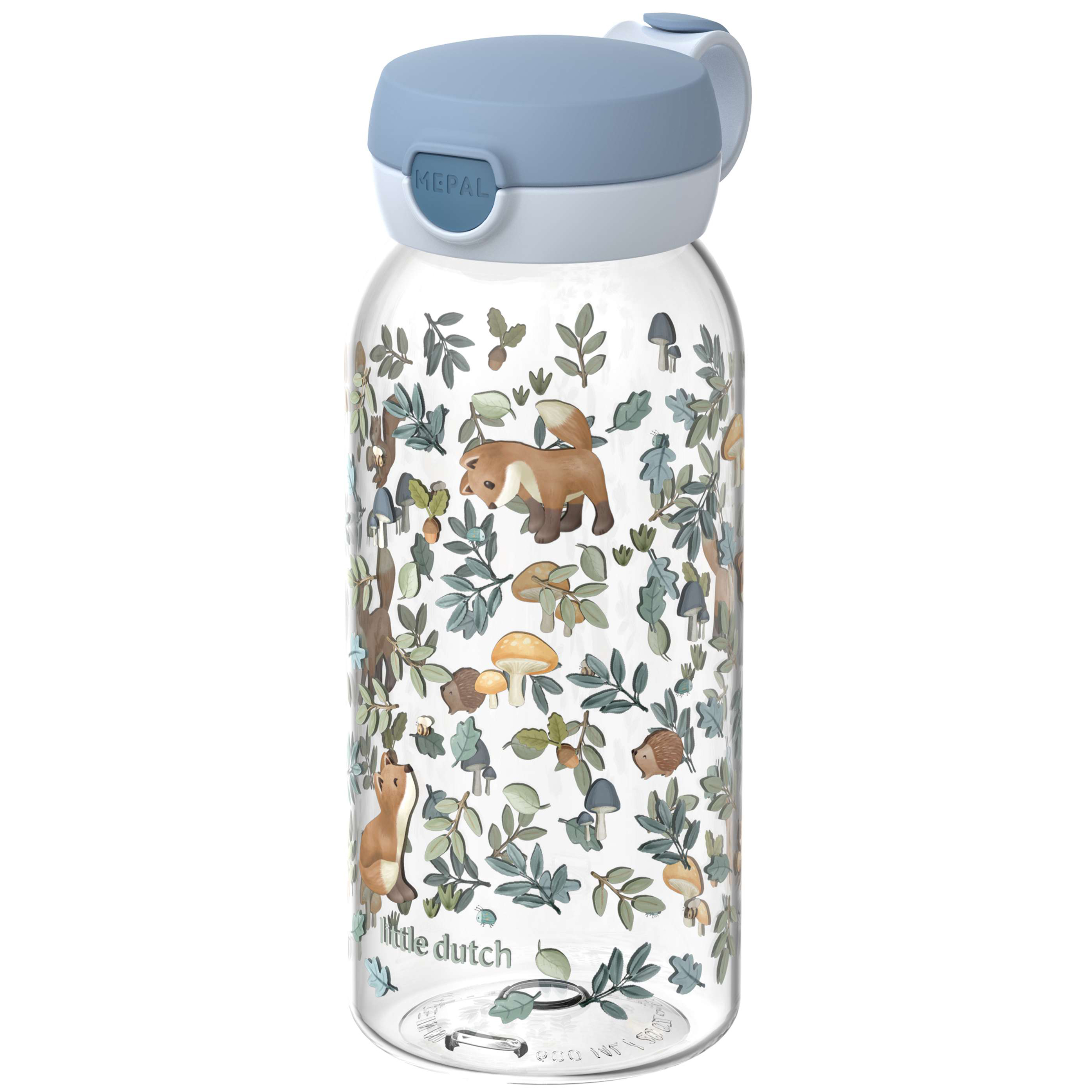Mepal Flipdop Campus drinkfles 600 ml forest friends 