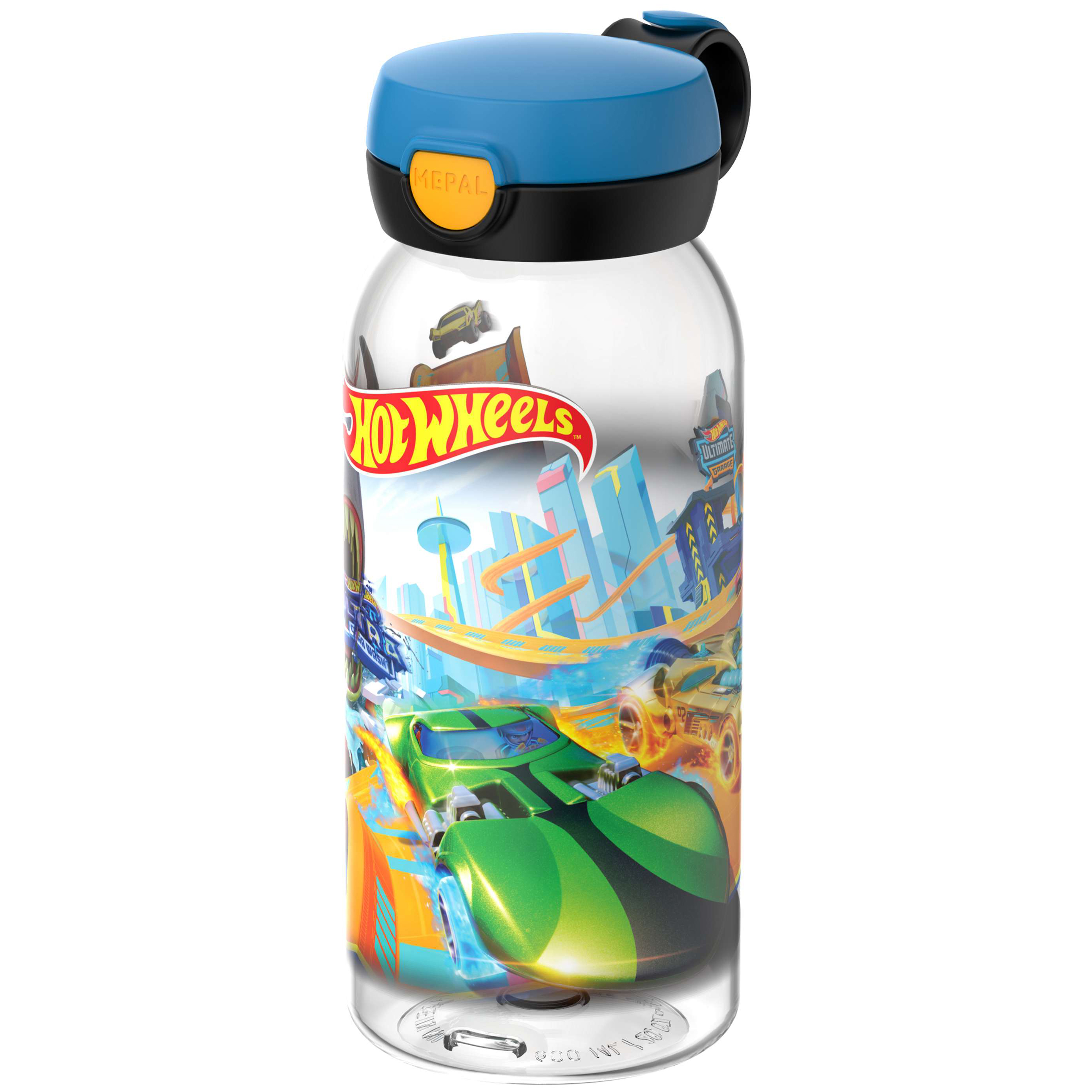 Mepal Flipdop Campus drinkfles 600 ml hot wheels 