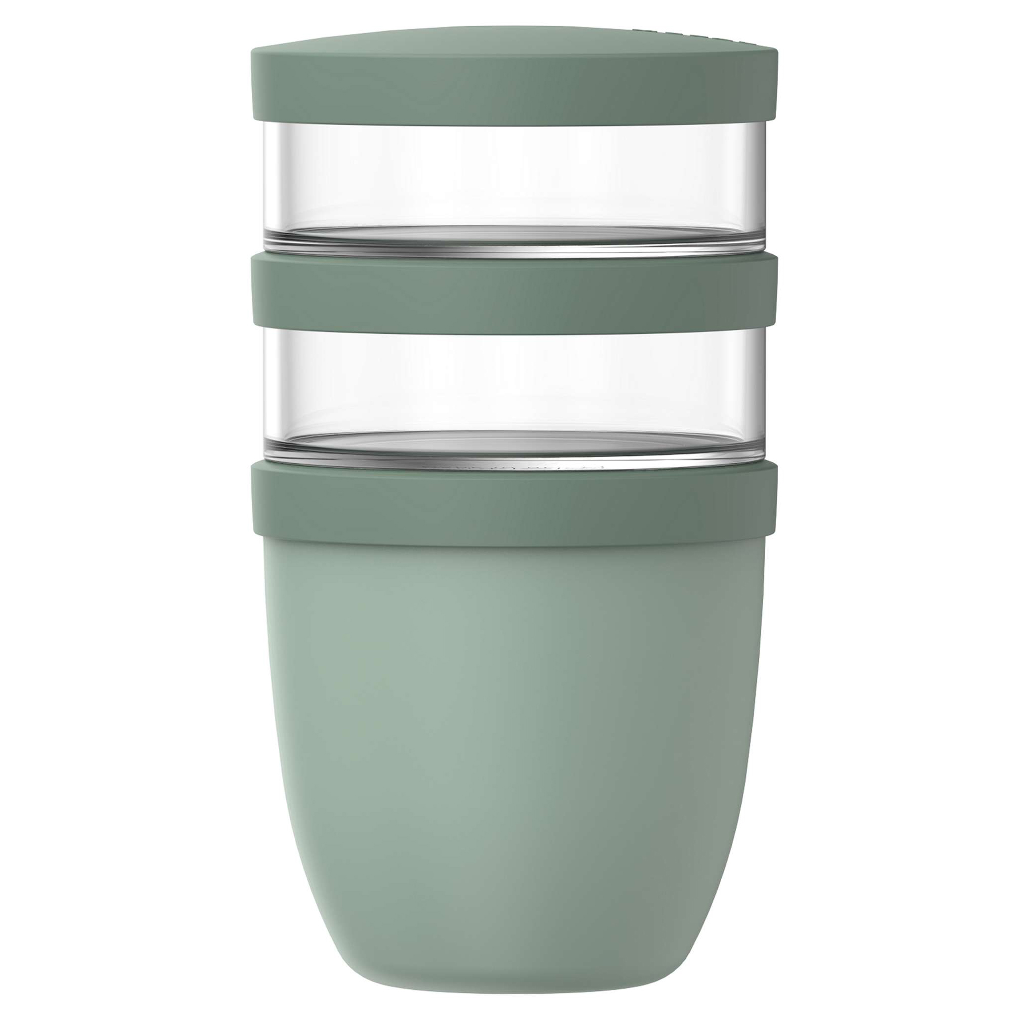Mepal Ellipse 3-delige lunchpot 900 ml nordic sage 