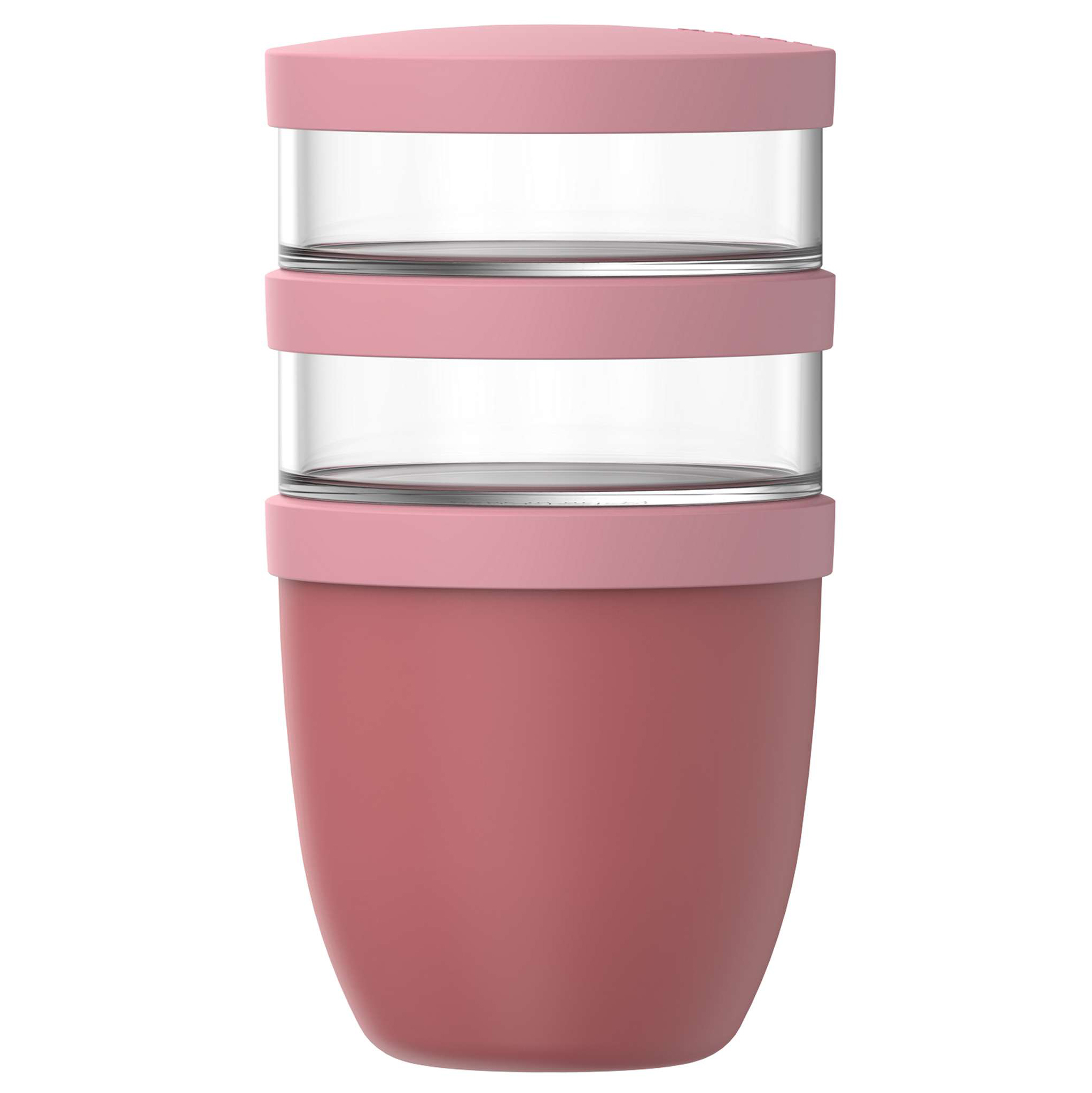 Mepal Ellipse 3-delige lunchpot 900 ml vivid mauve 