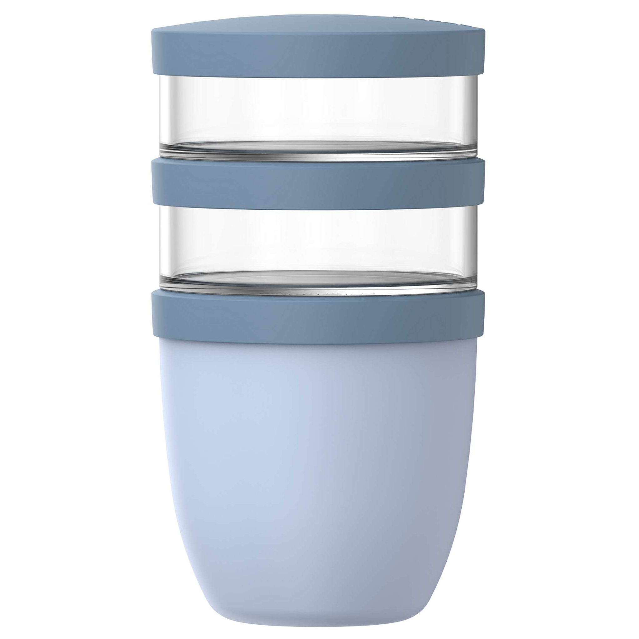 Mepal Ellipse 3-delige lunchpot 900 ml nordic blue 