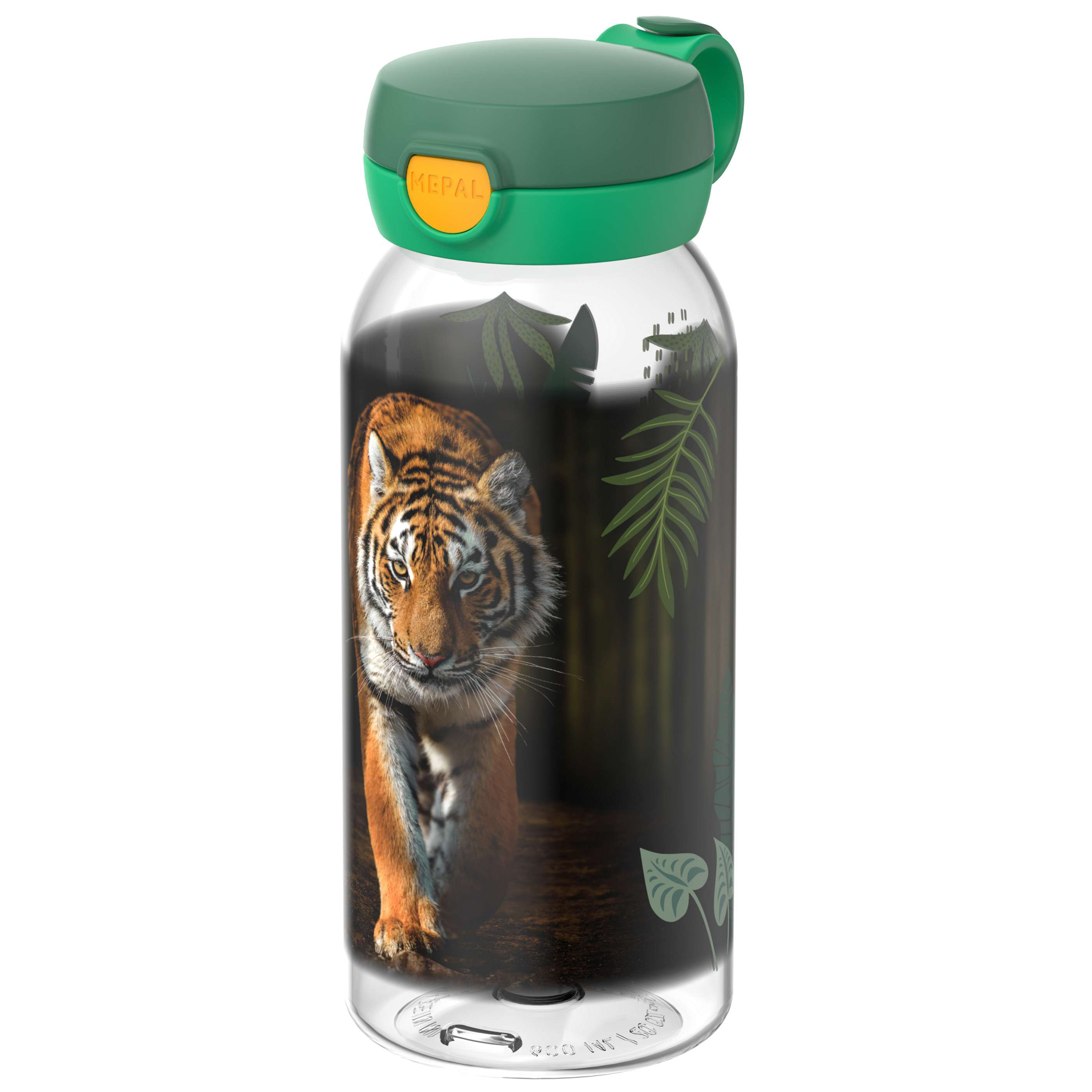 Mepal Flipdop Campus drinkfles 600 ml wild tiger 