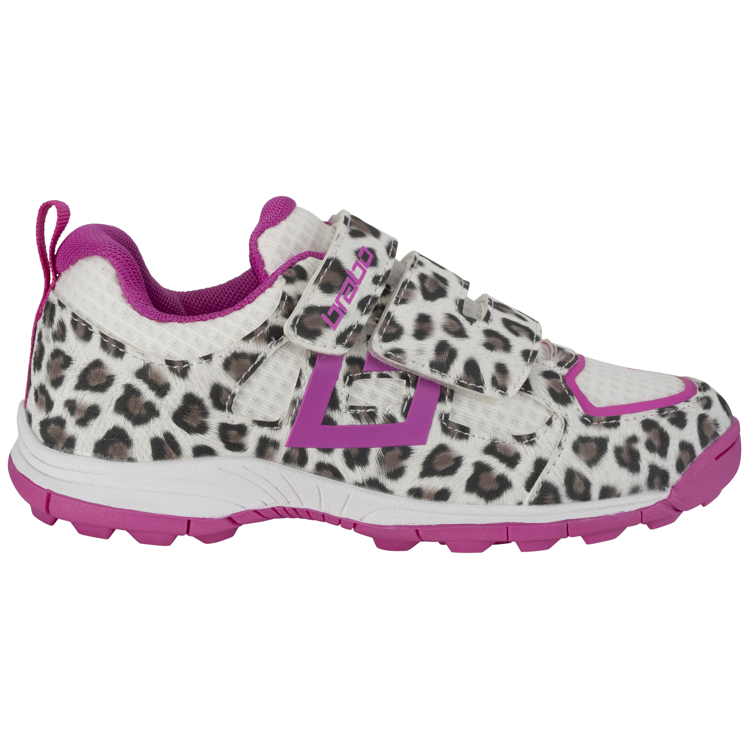 Brabo Force hockeyschoenen junior leopard pink 
