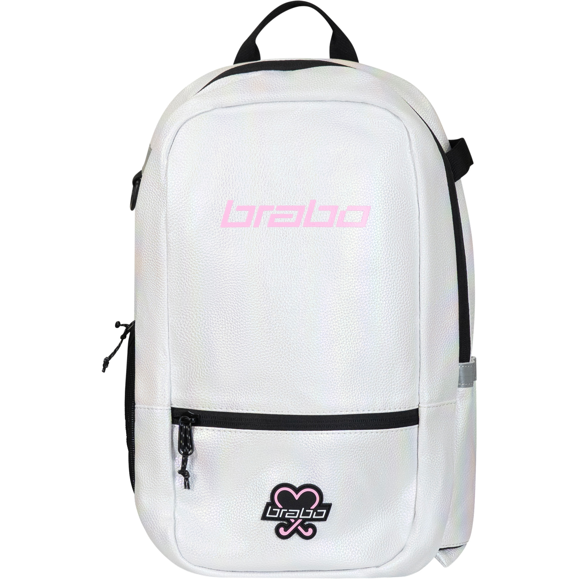 Brabo FUN hockeytas junior white holo 