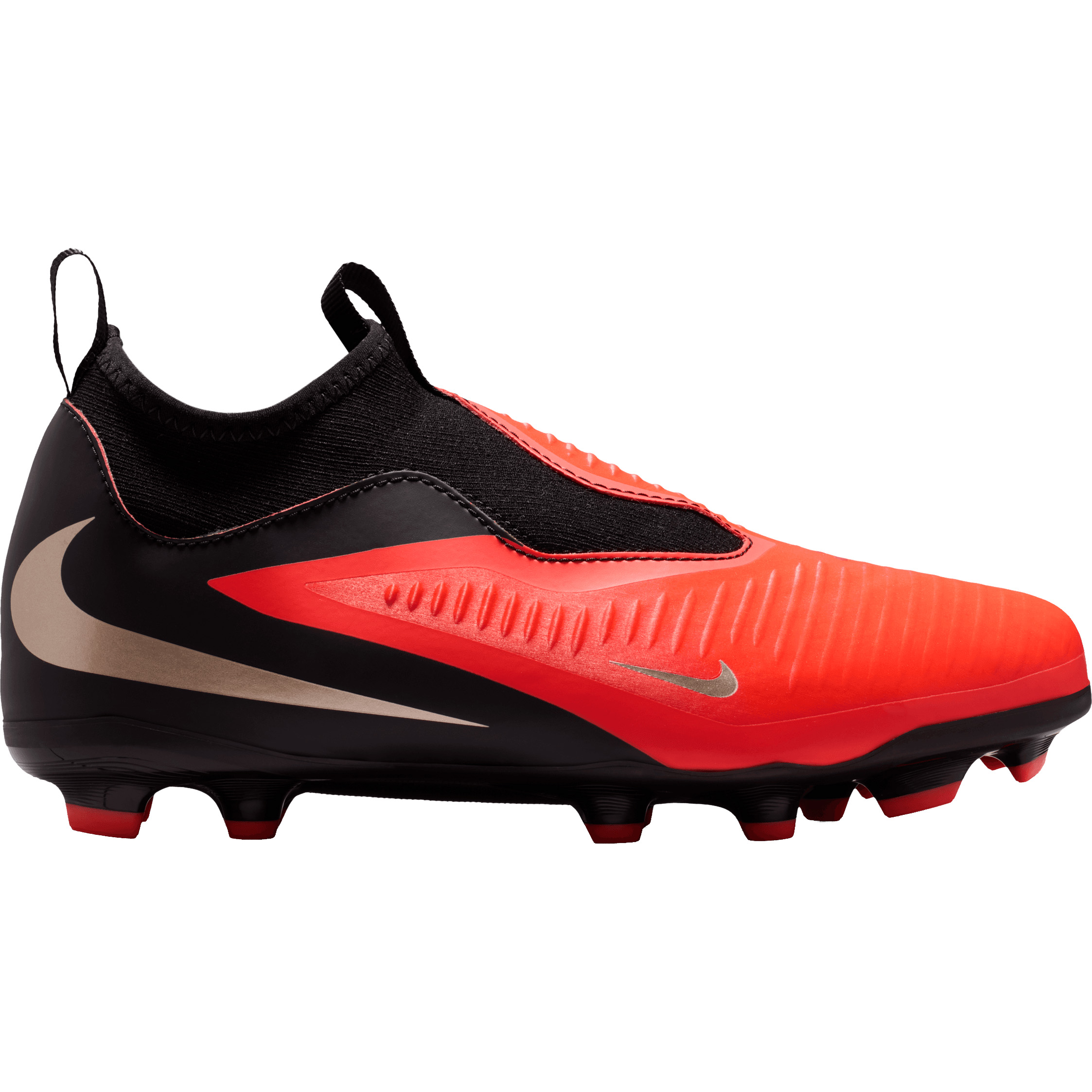 Nike Phantom 6 High Academy FG AG voetbalschoenen junior bright crimson black bright crimson