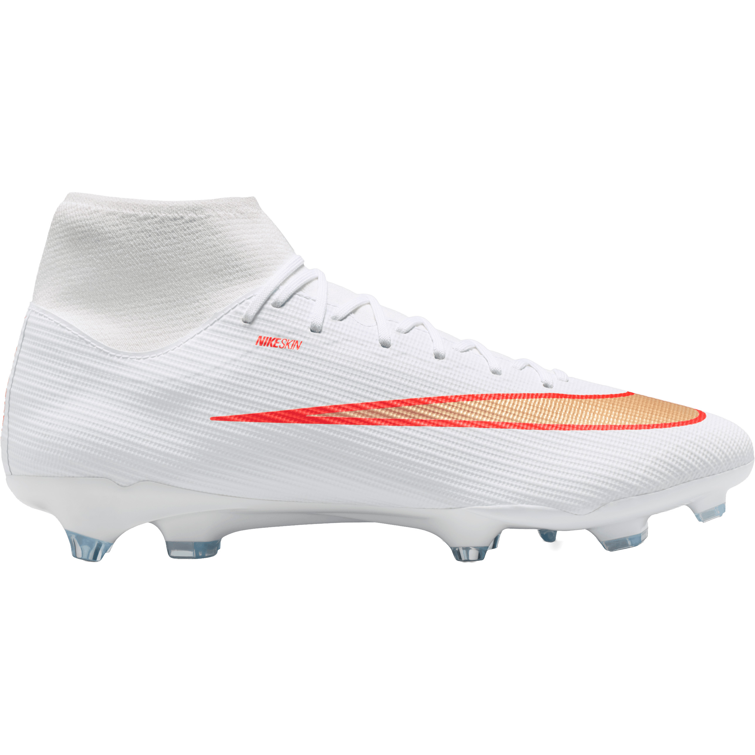 Nike Mercurial Superfly 11 Academy FG AG voetbalschoenen heren white blur bright crimson