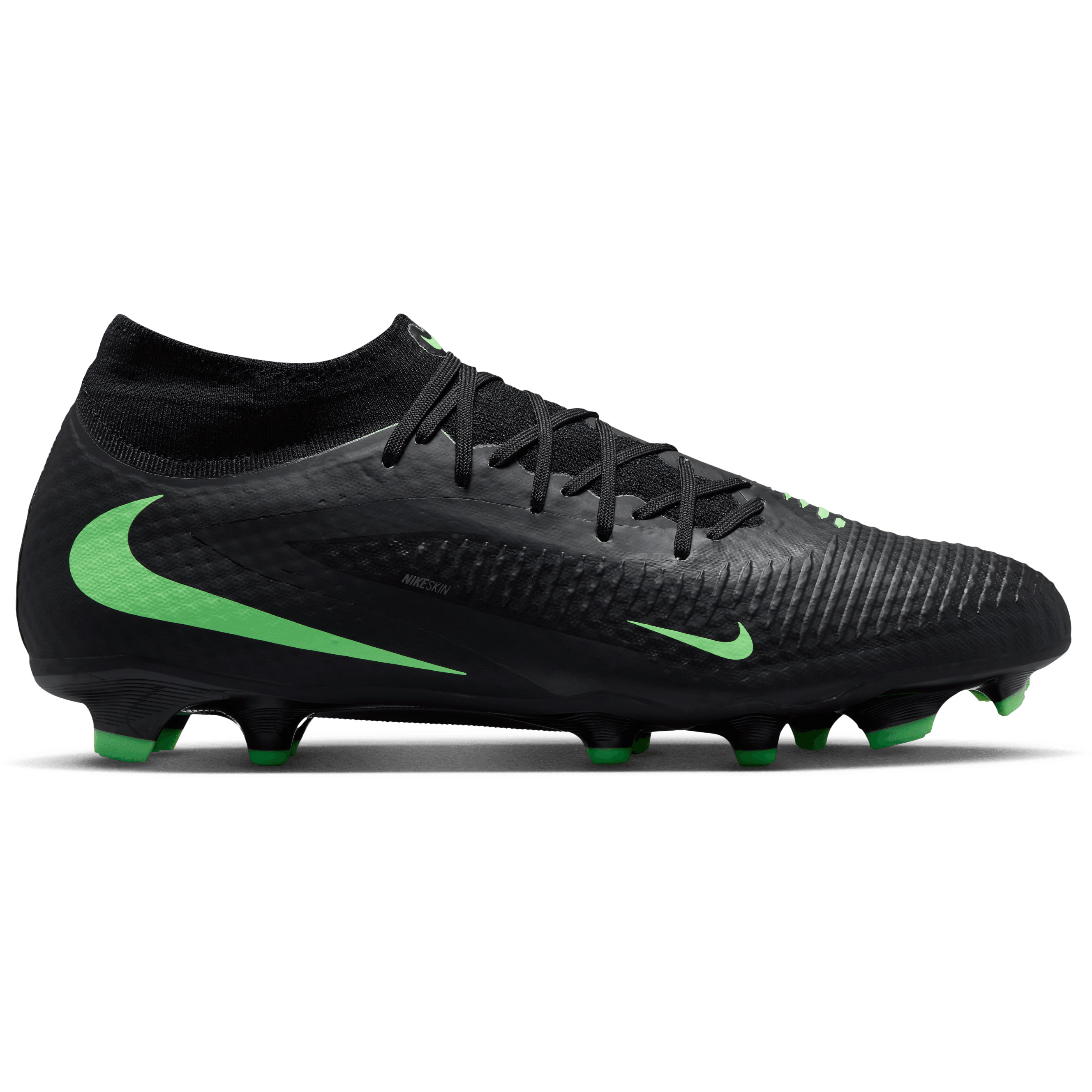 Nike Phantom 6 High Club FG – AG voetbalschoenen heren black illusion green black