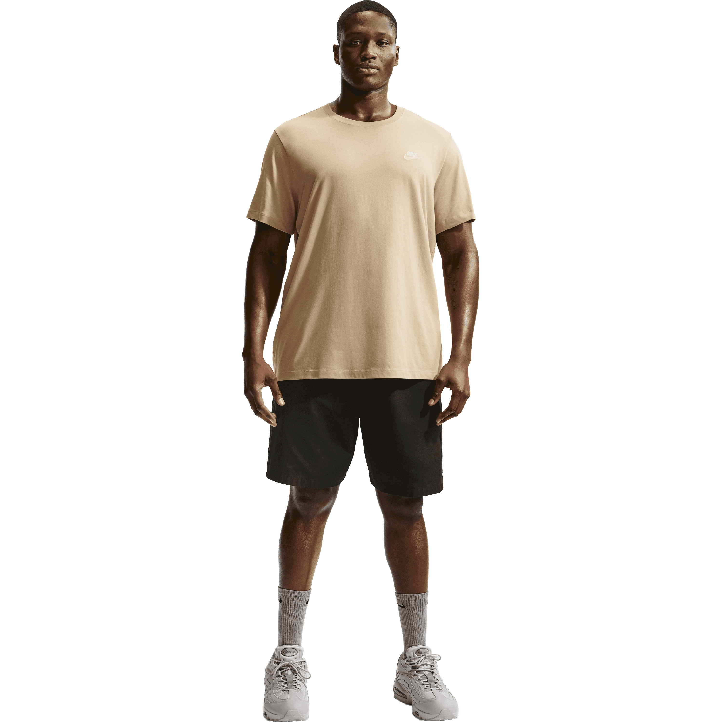 Nike Club shirt heren parachute beige 