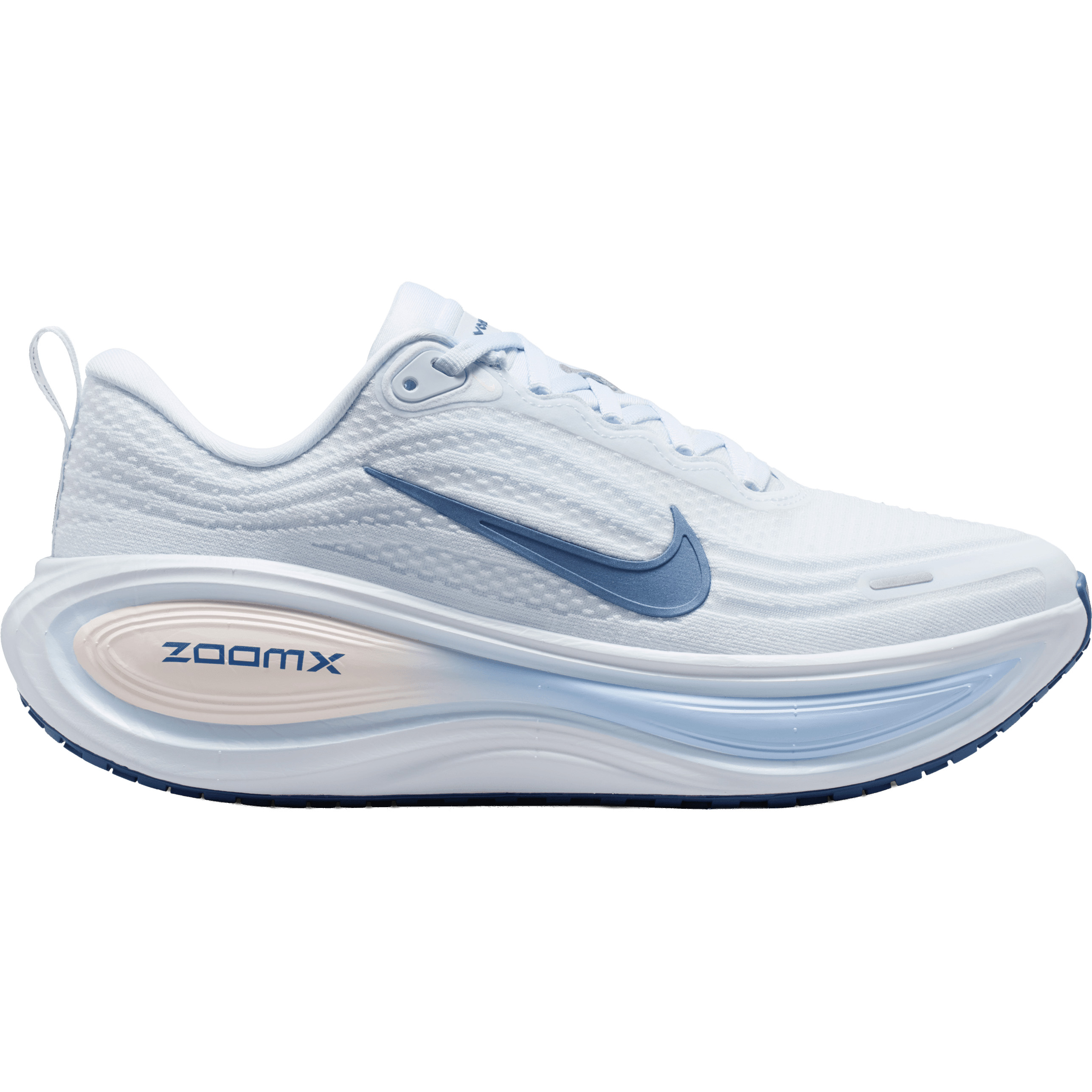Nike Vomero Plus hardloopschoenen dames white aluminum football grey mystic navy