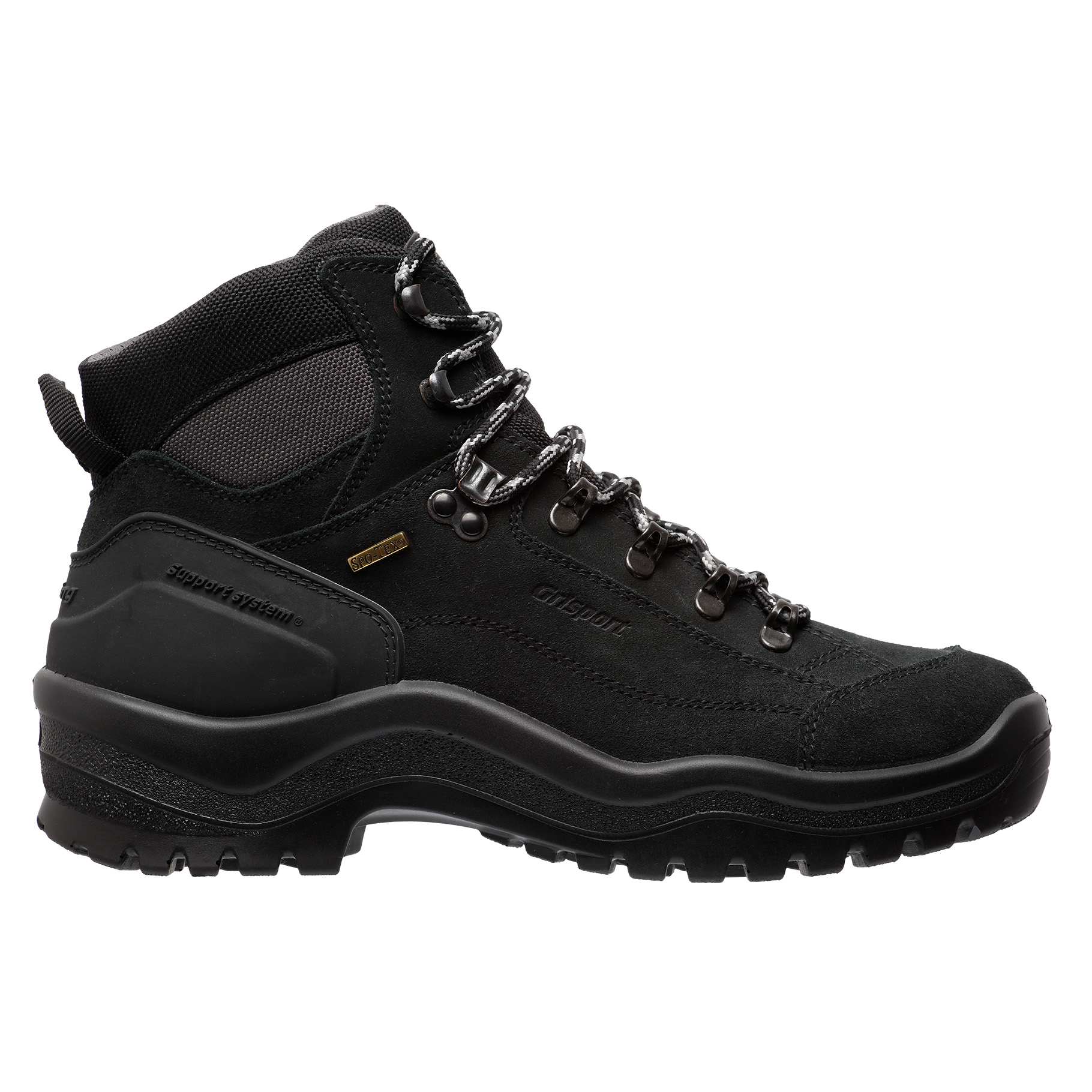 Grisport Bergen Mid wandelschoenen black 