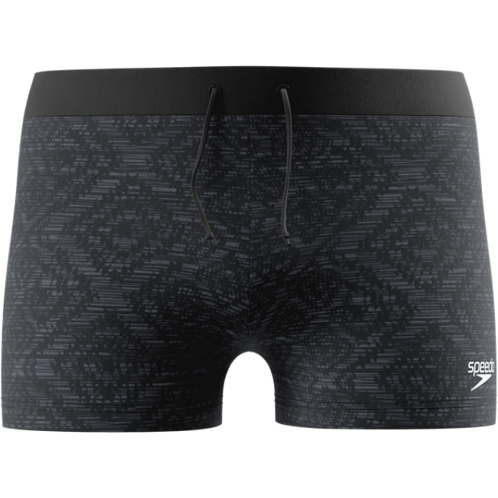 Speedo valmilton zwemboxer heren black grey 