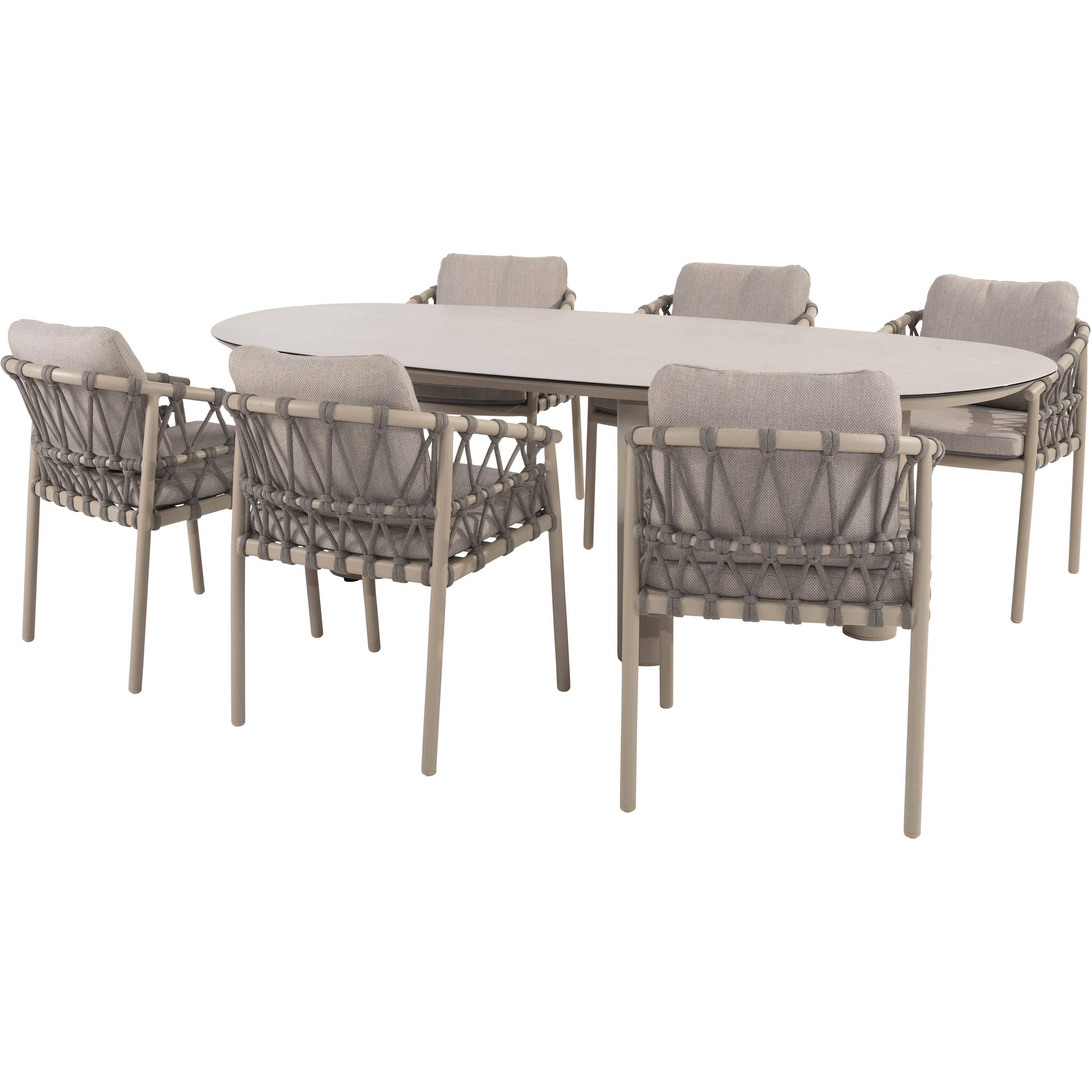 TASTE by 4 Seasons Denia Piacenza 240 x 105 cm tuinset 7-delig 
