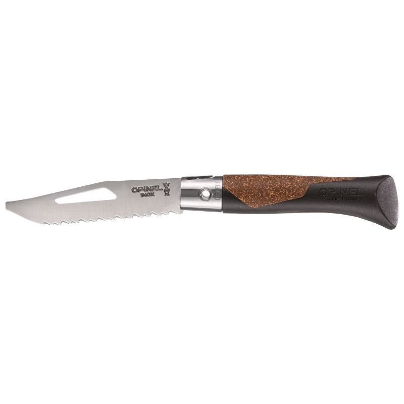 Opinel Néo7 Alpine zakmes dark brown 