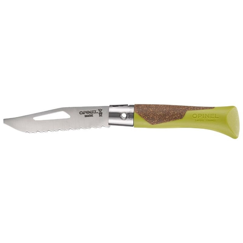 Opinel Néo7 Alpine zakmes linden green 