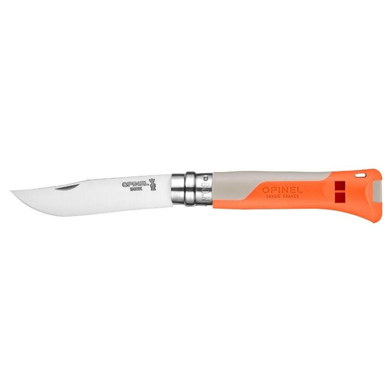 Opinel N08 Horizon zakmes orange 
