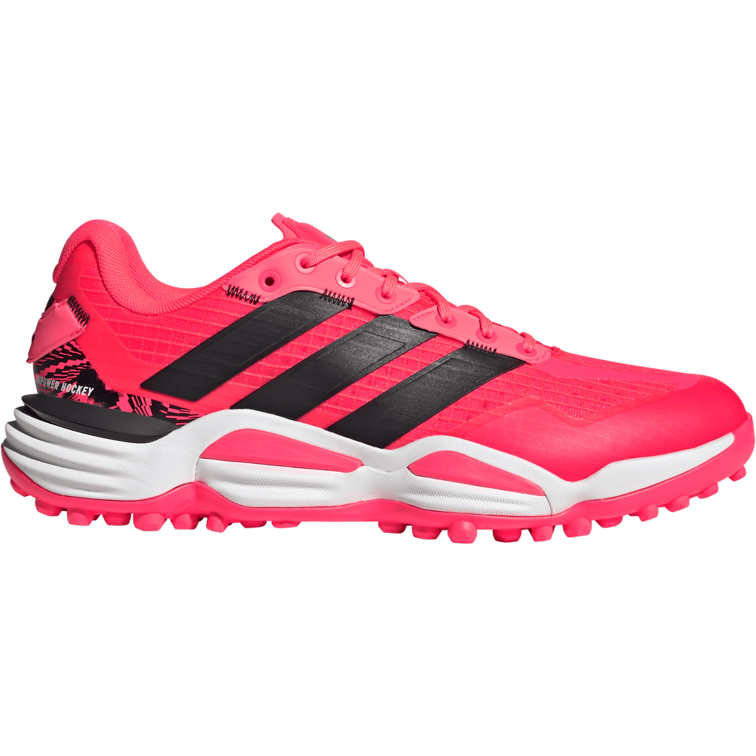 Adidas Adipower 4 hockeyschoenen solar turbo core black cloud white