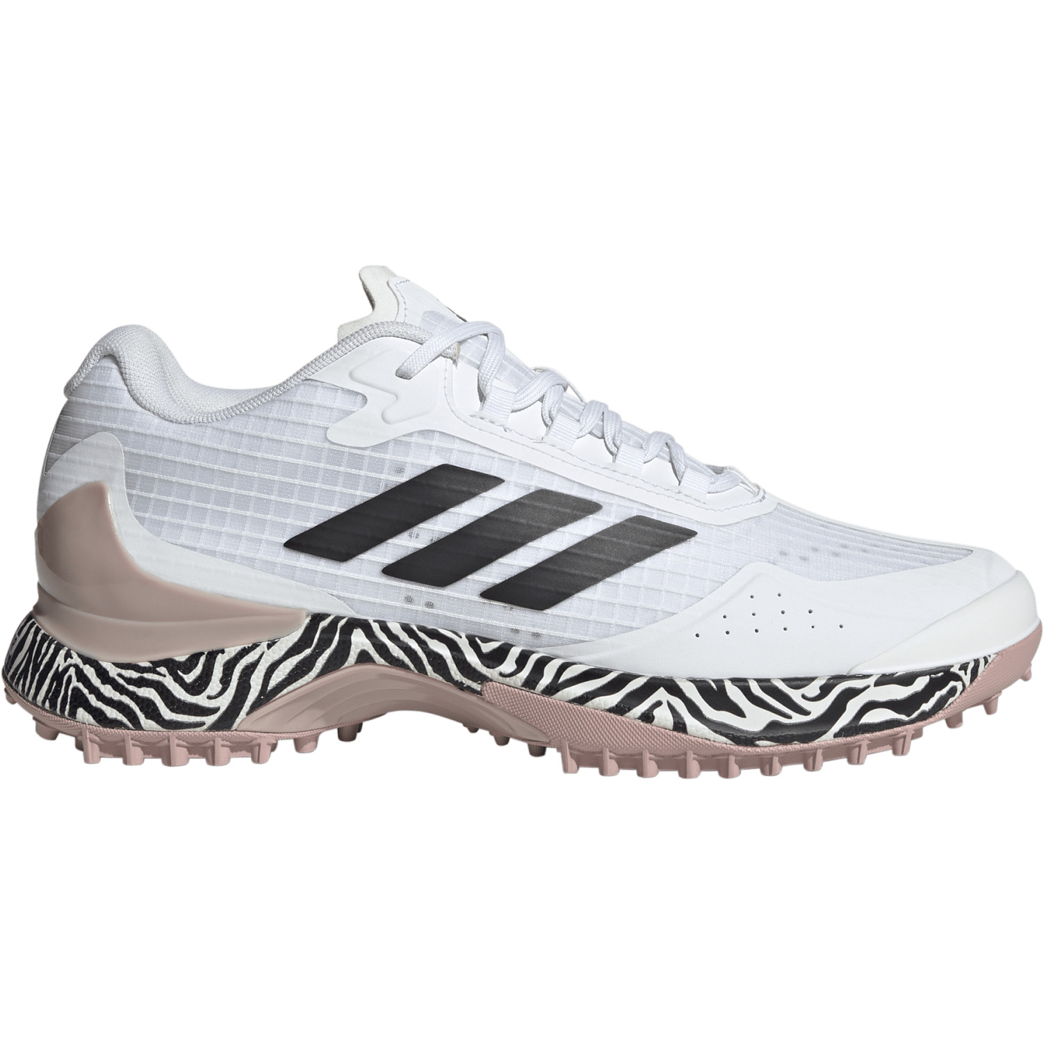 Adidas Fabela X 2 hockeyschoenen ftwr white core black dual lilac