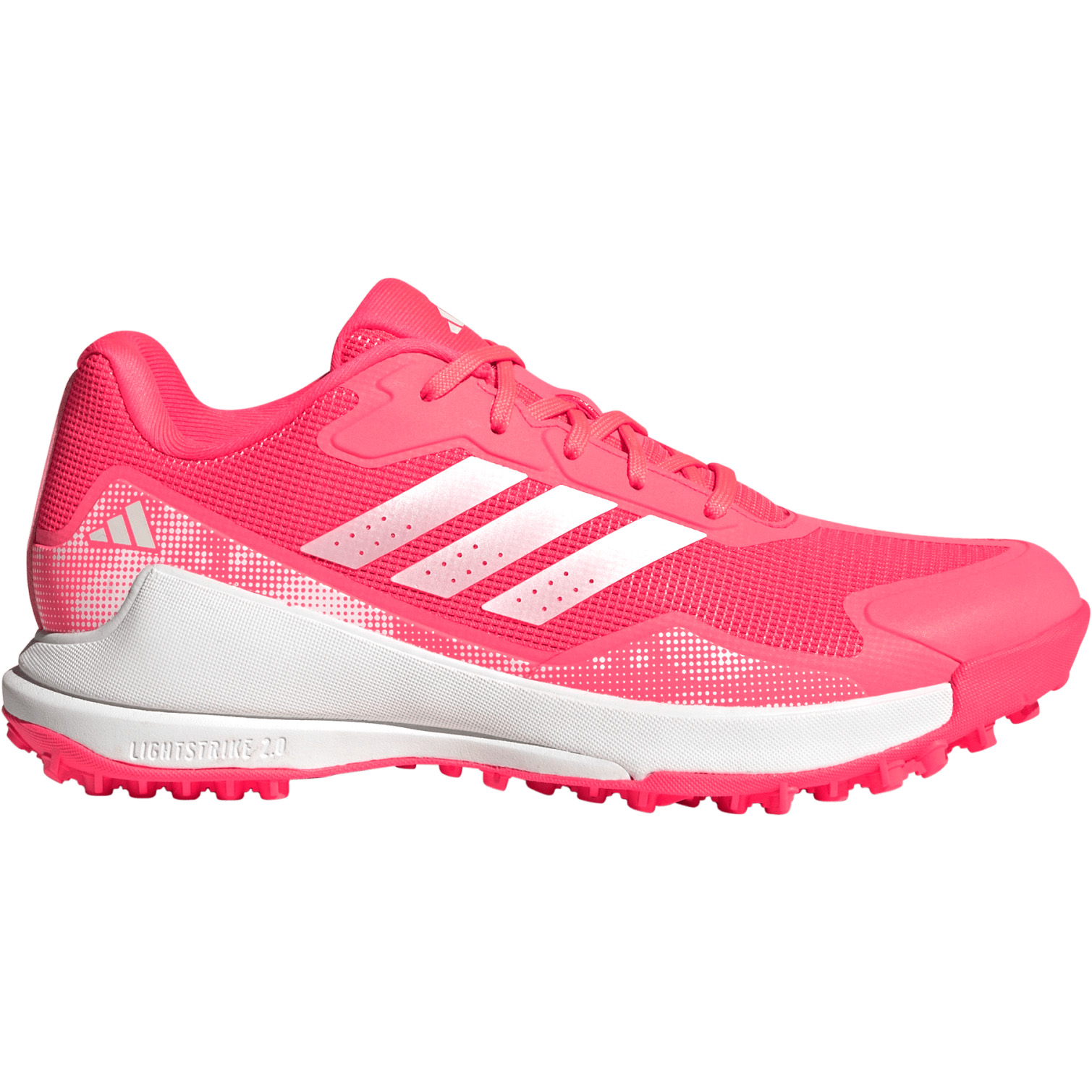 Adidas Fabela Zone 3 hockeyschoenen solar turbo zero metalic cloud white