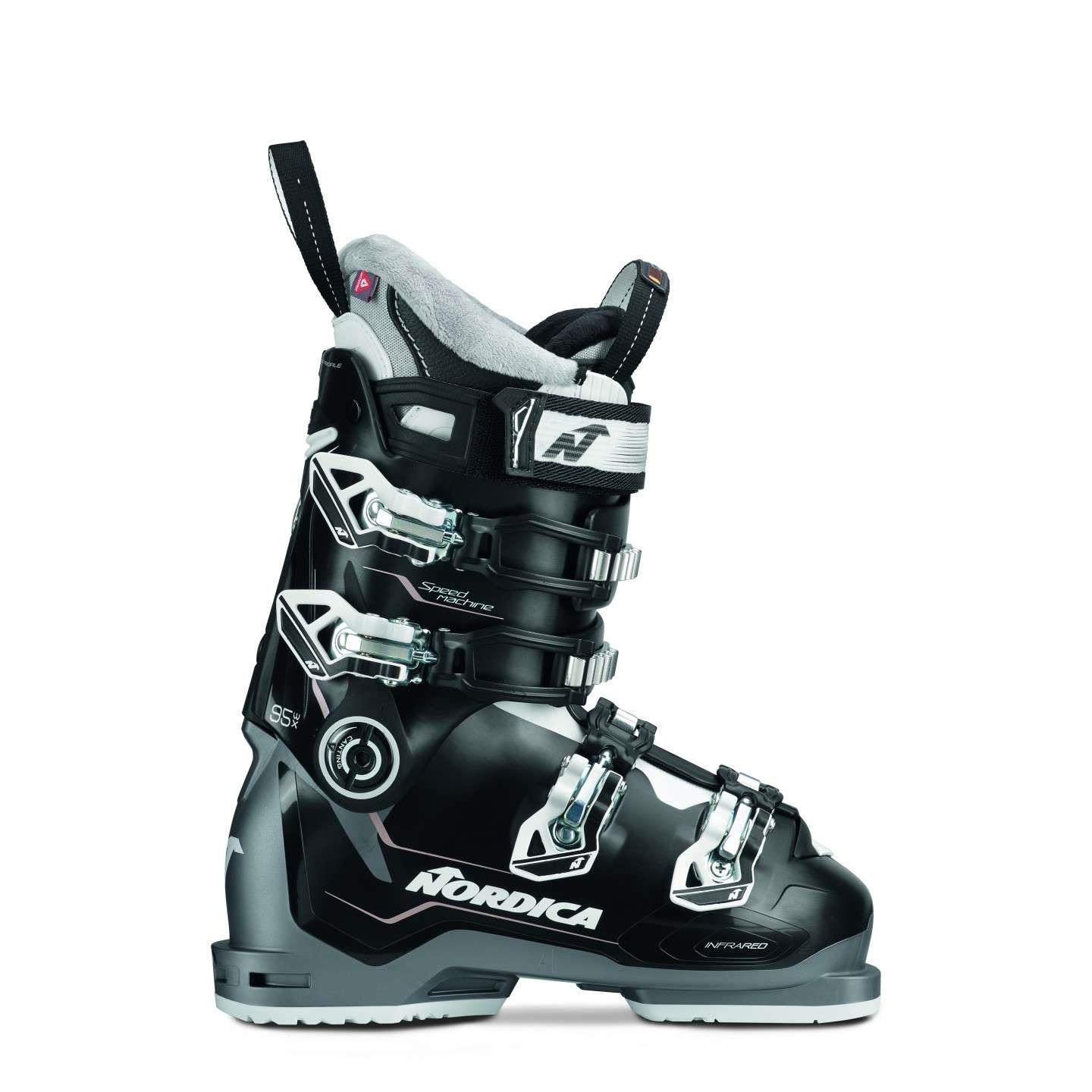 Luidruchtig fee Veronderstelling Nordica Speedmachine 95 X skischoenen dames black anthracite pink