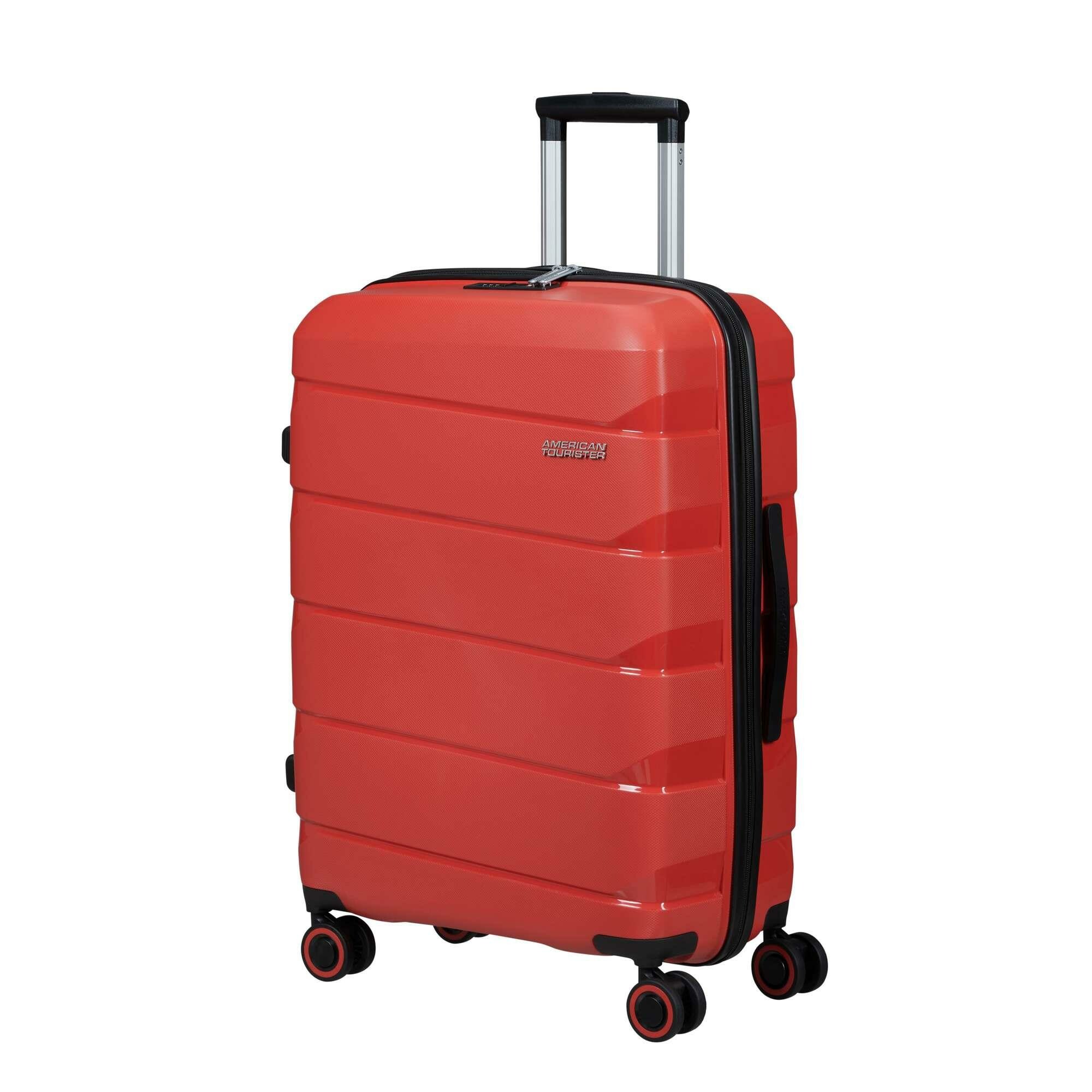 meisje Verwoesten Rijp American Tourister Air Move Spinner 66 - 24 koffer coral red