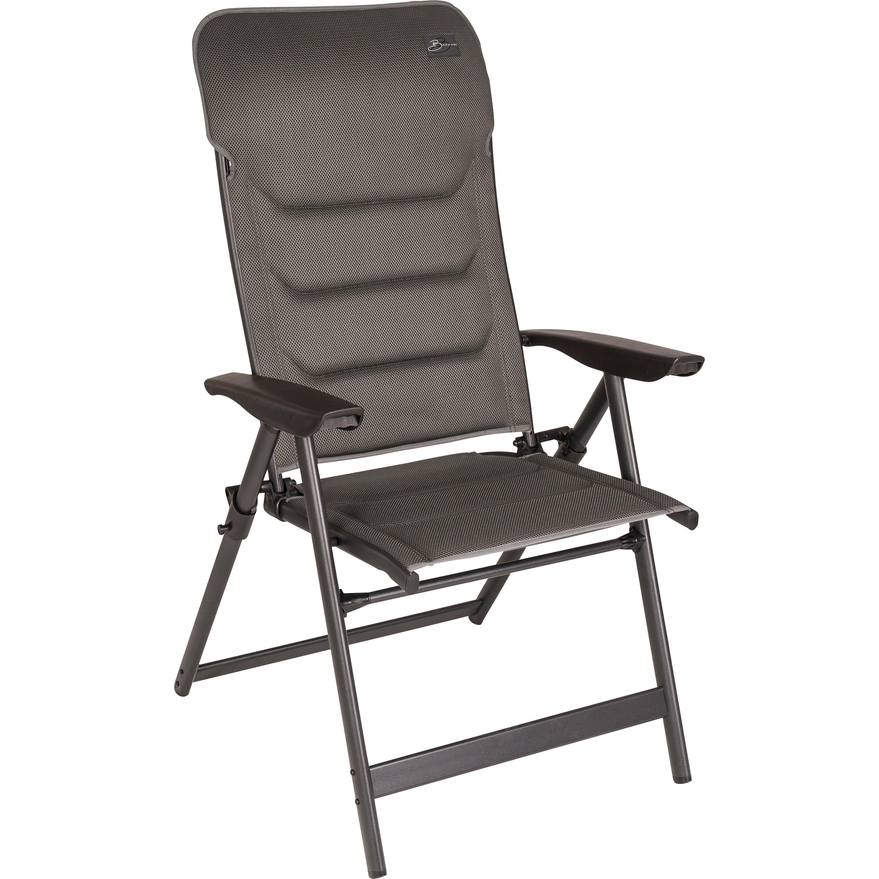 wanhoop Initiatief behalve voor Bardani Vermillion Ergo 3D Comfort campingstoel platina grey