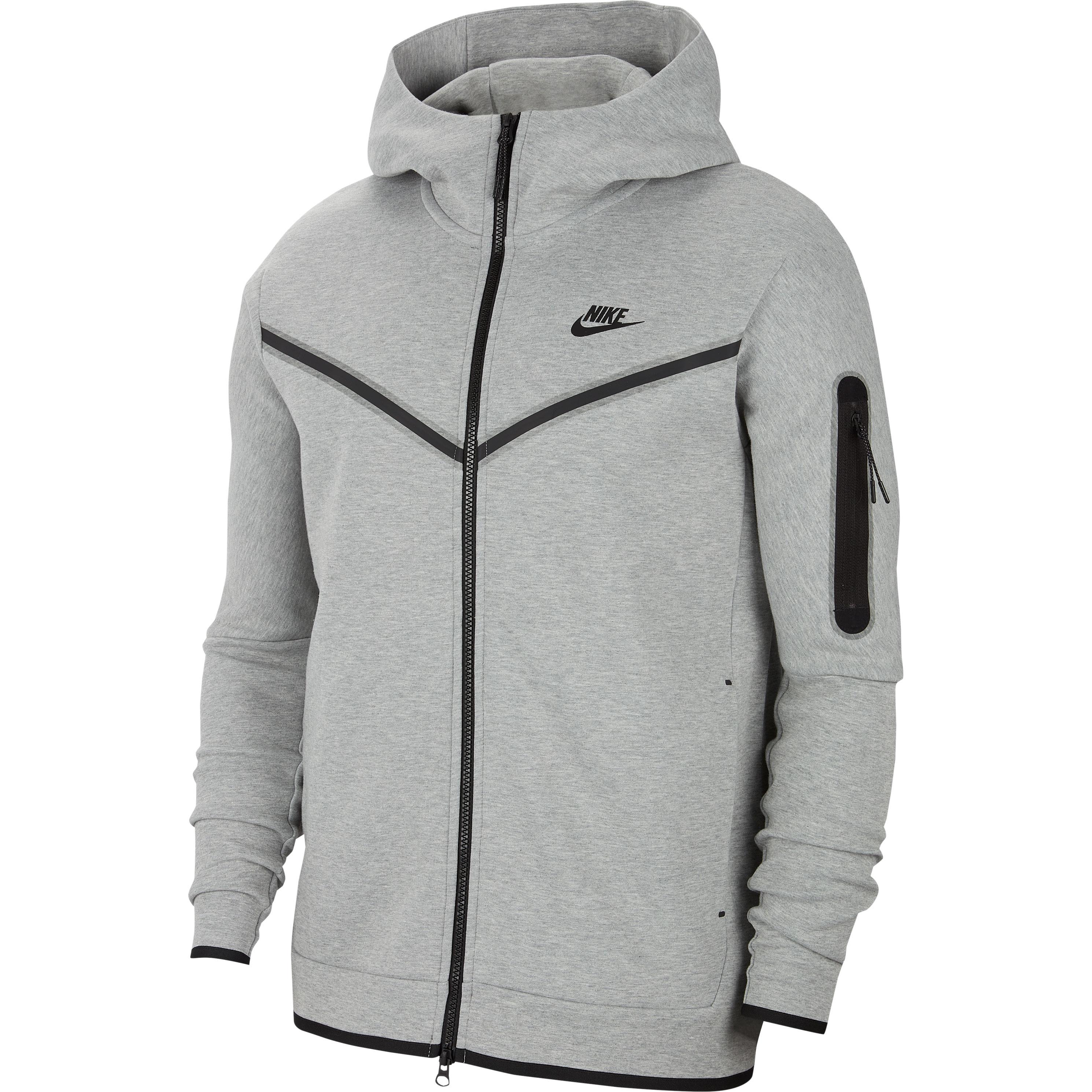 Nike Tech Fleece vest heren dark heather