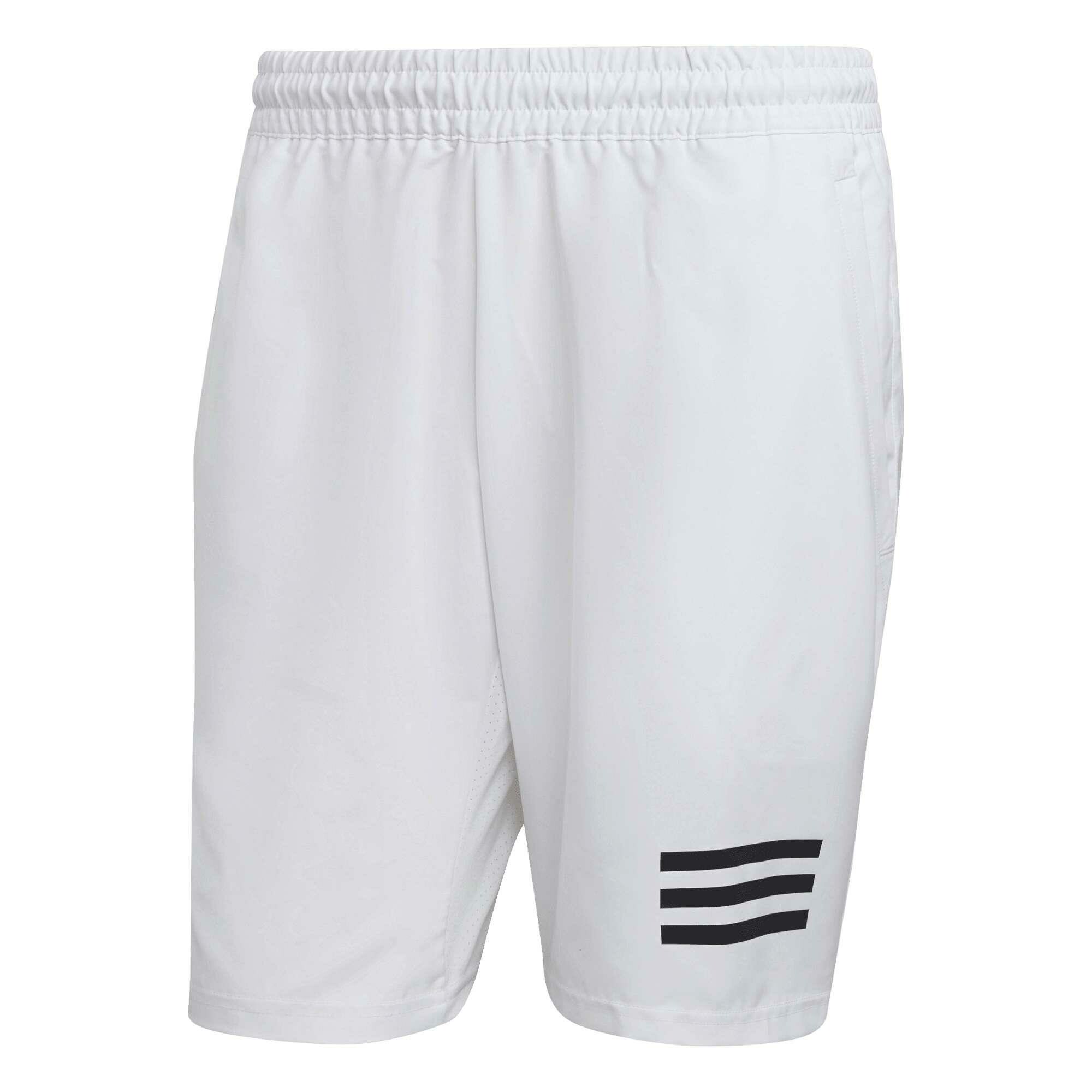 Encommium Panda Wirwar Adidas Club Tennis 3-Stripes tennisshort heren white black