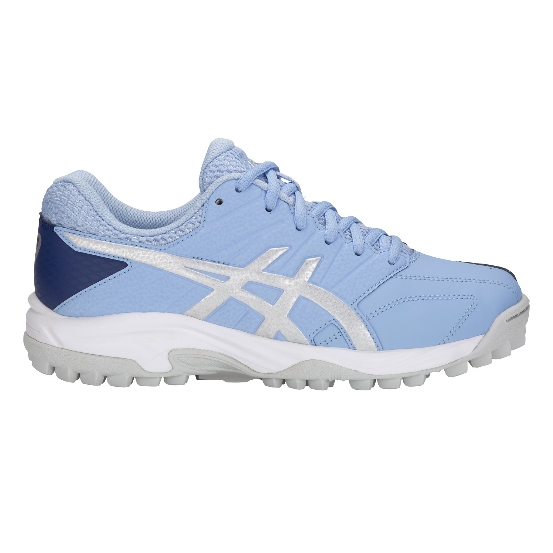 Asics Gel Lethal MP7 hockeyschoenen dames blue bell silver