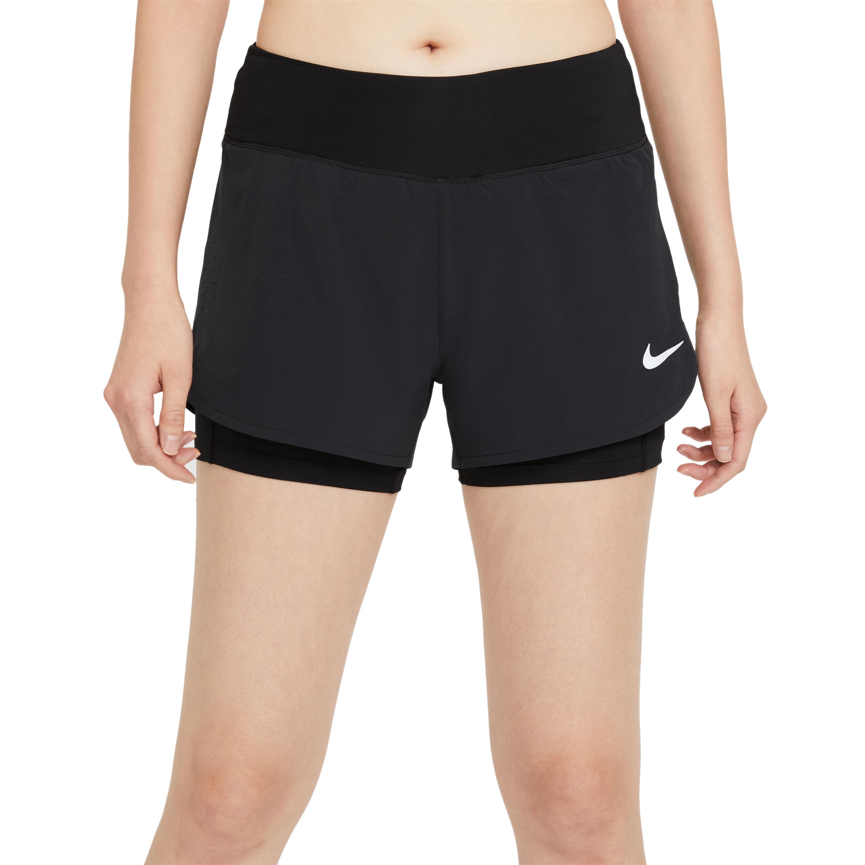 Donker worden Veilig Gietvorm Nike Eclipse hardloopbroek dames zwart