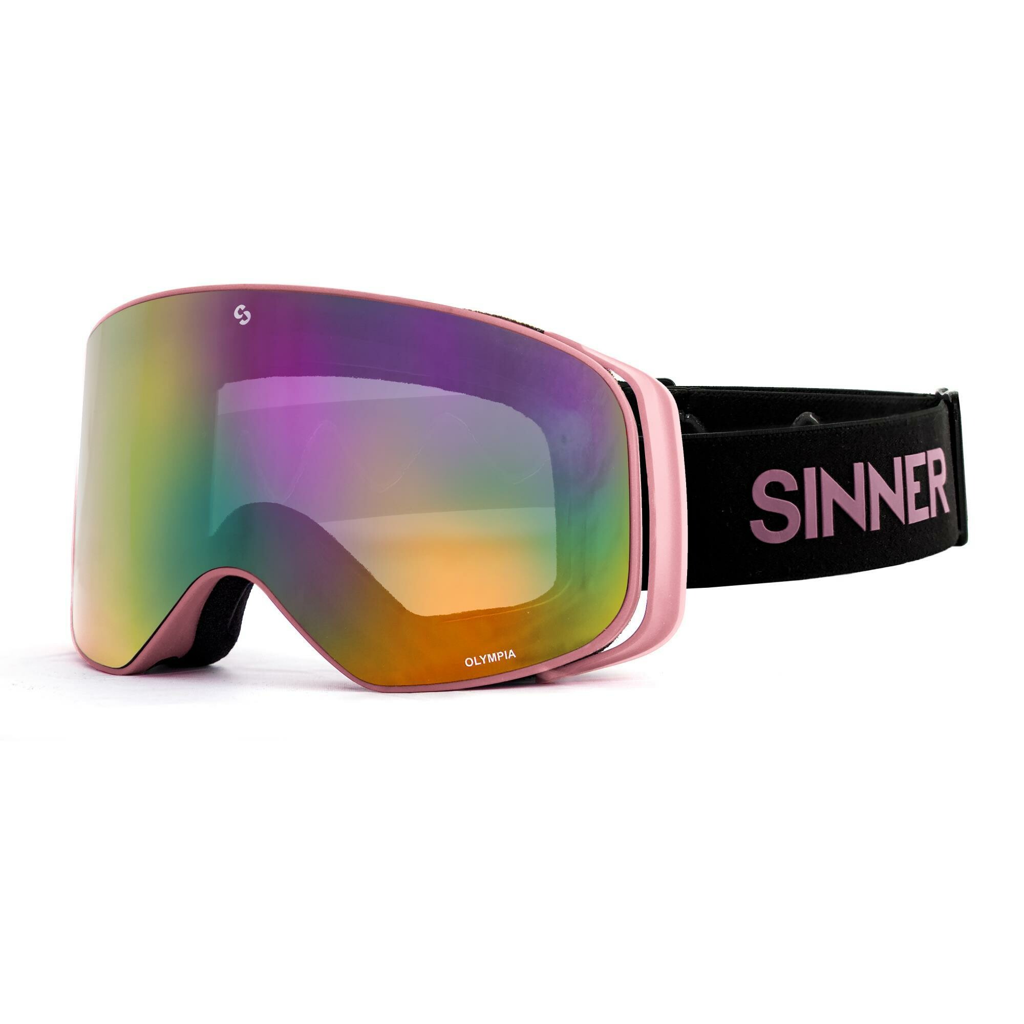 Wrak Bliksem Andes Sinner Olympia skibril matte light pink