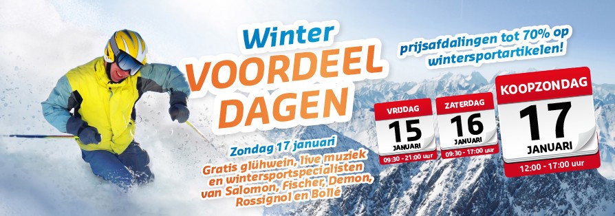 Dit weekend: Winter Voordeel Dagen bij De Wit Wit Schijndel