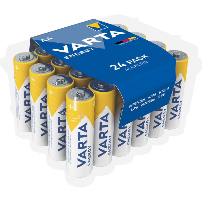 Varta Energy Alkaline AA/LR6 batterij 24-pack 