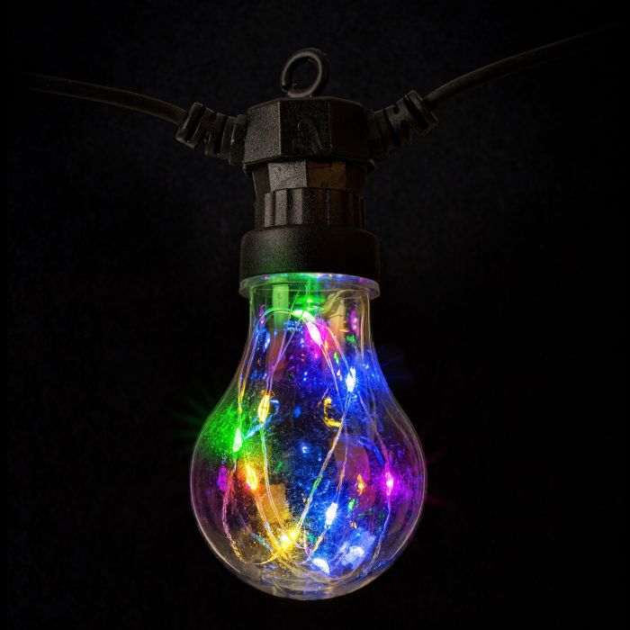 Bardani Outdoor sfeerverlichting lichtsnoer 4,5 meter multi colour