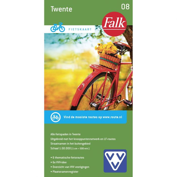 Falk Fietskaart 08 Twente 