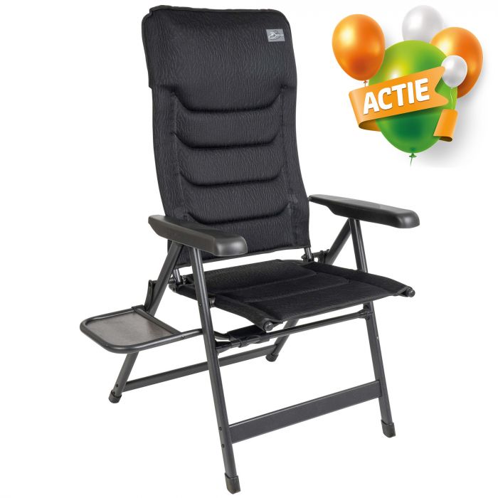 Samengroeiing Saga Belastingen Bardani Domenica Plus 3D Comfort campingstoel zebra black