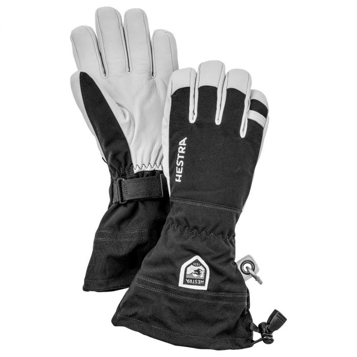 Hestra Army Leather Heli Ski handschoenen black 
