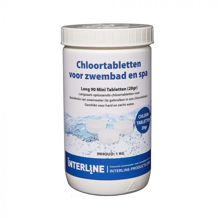 Interline chloortabletten 20 1 kg 