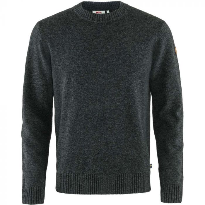 Belastingbetaler Uitstekend Grap Fjällräven Övik Round-neck sweater heren dark grey