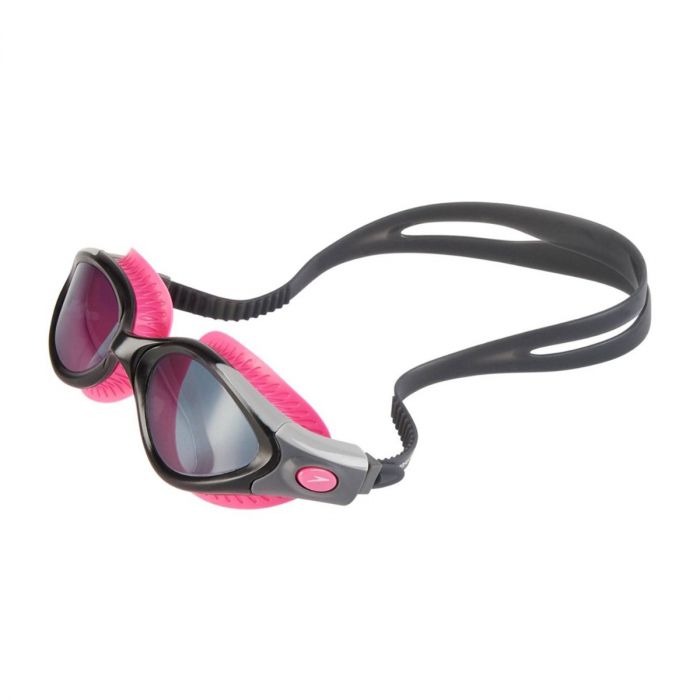 Discriminatie op grond van geslacht gracht terrorisme Speedo Futura Biofuse Flexiseal zwembril dames pink smoke