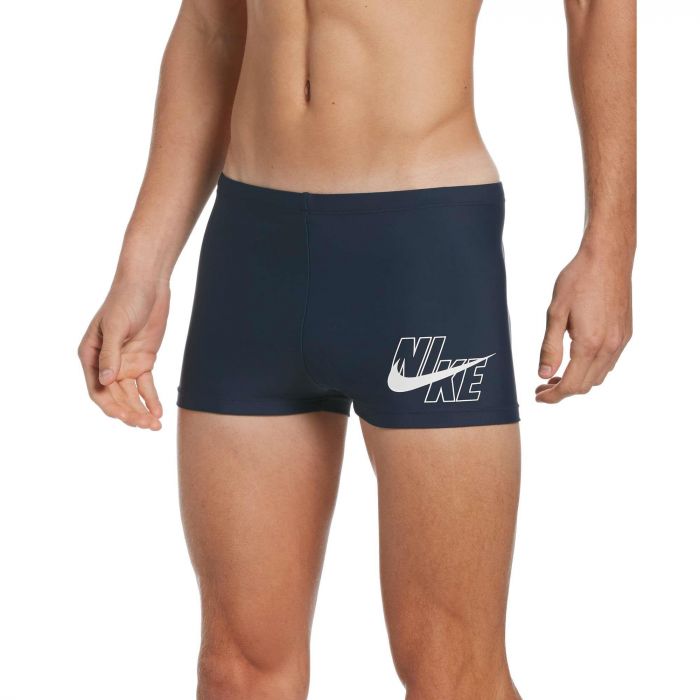Nike Logo zwemboxer heren thunder blue 