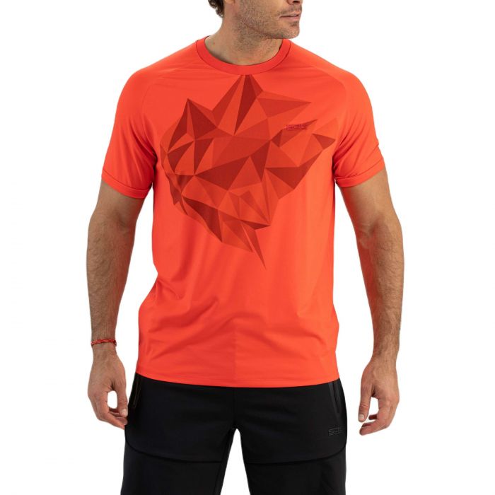 Sjeng Sports Odin shirt heren chrome orange 