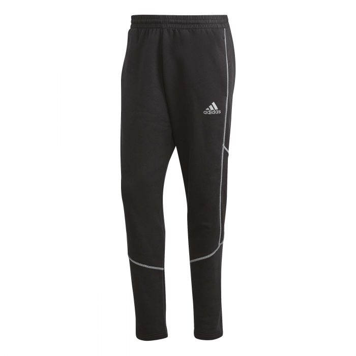 Adidas Essentials Reflect-in-the-dark fleece joggingbroek  heren black halo silver