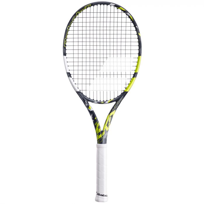 Babolat Pure Aero Lite tennisracket grijs geel wit 